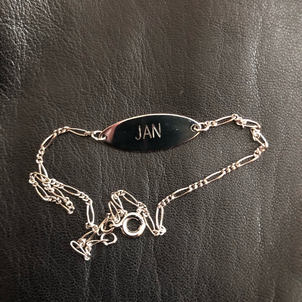 Vintage ID Bracelet O. R. I. Sterling Silver